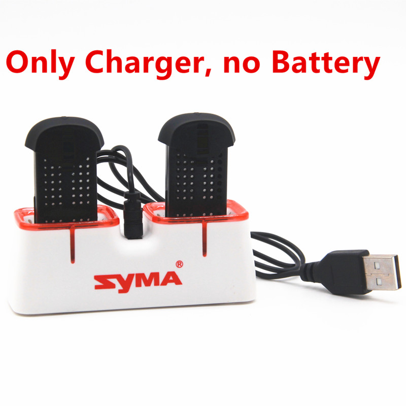 Battery Case Storage - Dubbele USB-snellader voor Syma X22 X22W